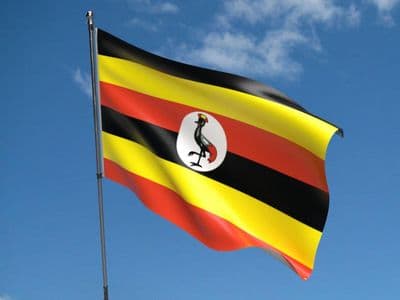 Uganda Flag 5ft x 3ft