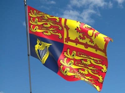 UK Royal Standard Flag 5ft x 3ft