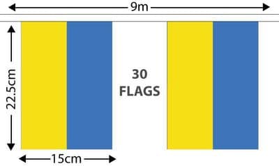 Ukraine Bunting 9m
