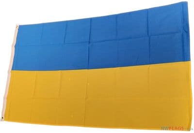 Ukraine Flag - 5ft x 3ft | Standard Polyester