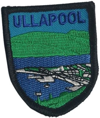 Ullapool Badge Embroidered Sew on patch