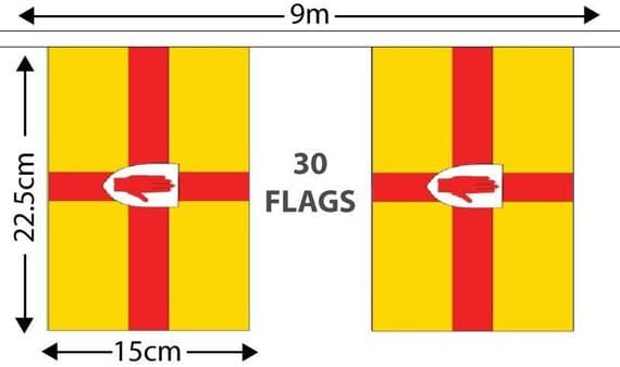 Ulster Bunting | Buy Ulster Bunting | North West Flags
