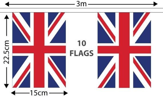 Union Jack Bunting Small | Buy Union Jack Small Bunting | NWFlags