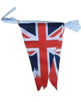 Union Jack Triangle 5m Bunting | Buy Union Jack Triangle Bunting