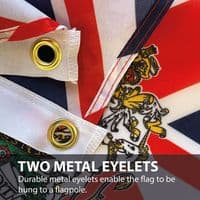 Union Jack Crest Boat Flag - 15ft x 1ft with 2 Eyelets | Buy Union Jack Crest Boat Flag - 15ft x 1ft with 2 Eyelets | North West Flags