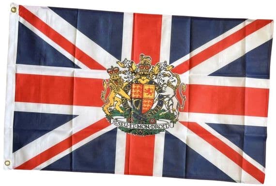 Union Jack Crest Flag Heavy Duty 3ft x 2ft - NWFlags