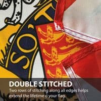 Union Jack Crest 5ft x 3ft 150Denier Heavy Polyester Flag | Buy Union Jack Crest 5ft x 3ft 150Denier Heavy Polyester Flag | North West Flags