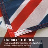 Union Jack 1.5ft x 1ft Knitted Heavy Polyester Flag | NWFlags