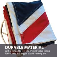 Union Jack Sewn Flag with Rope & Toggle - 3ft x 2ft | NWFlags