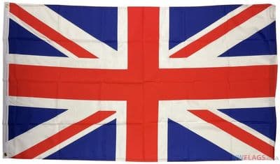 Union Jack Flag - 5ft x 3ft | Standard Polyester