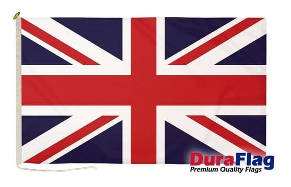 Union Jack Premium Quality DuraFlag Rope & Toggle - 2 Yard 6ft x 3ft