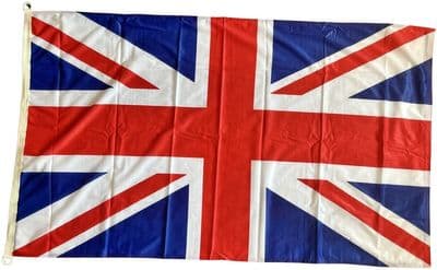 Union Jack Premium Quality Flag with D-Rings - 5ft x 3ft