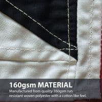 Union Jack Sewn Flag with Rope & Toggle - 1.5ft x 1ft | NWFlags