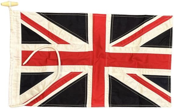 Union Jack Sewn Flag with Rope & Toggle - 1.5ft x 1ft | NWFlags