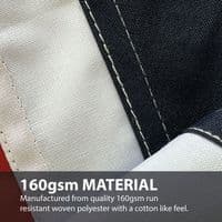 Union Jack Sewn Flag with Rope & Toggle - 6ft x 3ft | NWFlags