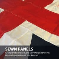 Union Jack Sewn Flag with Rope & Toggle - 6ft x 3ft | NWFlags