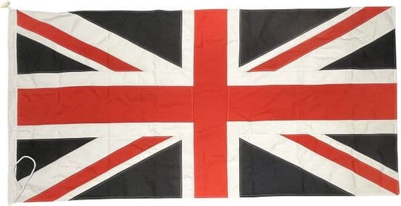 Union Jack Sewn Flag with Rope & Toggle - 6ft x 3ft | NWFlags