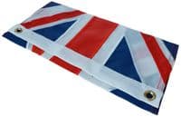 Union Jack Sewn Nylon Flag with Eyelets - 15ft x 1ft | NWFlags