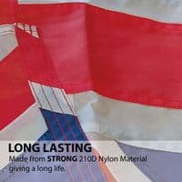 Union Jack Sewn Nylon Flag with Eyelets - 3ft x 2ft | NWFlags
