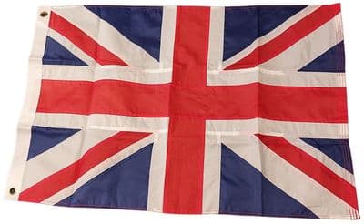 Union Jack Sewn Nylon Flag with Eyelets - 3ft x 2ft
