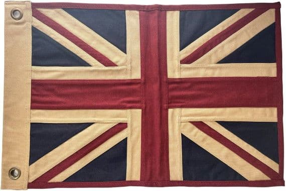 Union Jack Vintage Look Flag - 19in x 12in | NWFlags