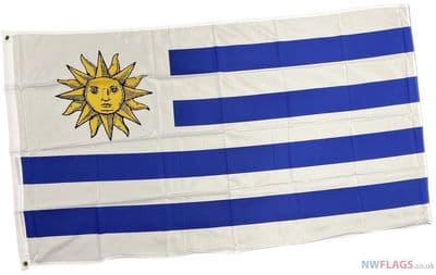 Uruguay Flag - 5ft x 3ft | Standard Polyester