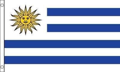 Uruguay Flag GIANT 8ft x 5ft