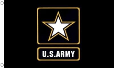 US Army Star 5ft x 3ft Flag