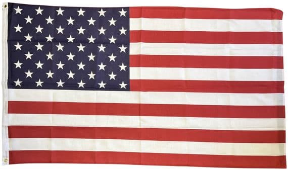 USA 5ft x 3ft 150Denier Heavy Polyester Flag | Buy USA 5ft x 3ft 150Denier Heavy Polyester Flag | North West Flags