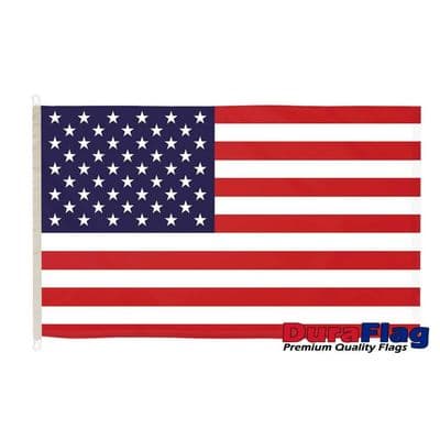 USA Flag - 5ft x 3ft | Premium Quality DuraFlag D Clips
