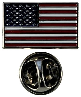 USA Flag Pin Badge
