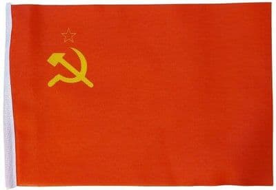 USSR Hammer and Sickle MINI Flag - 9