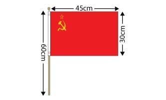 USSR Large Hand Flag 18