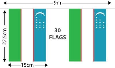 Uzbekistan Bunting 9m
