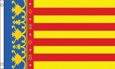 Valencia 5ft x 3ft Flag