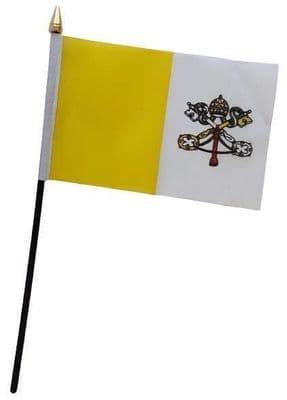 Vatican City Table Flag - NO BASE