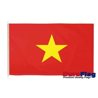 Vietnam New Flag - 5ft x 3ft | Premium Quality DuraFlag D Clips