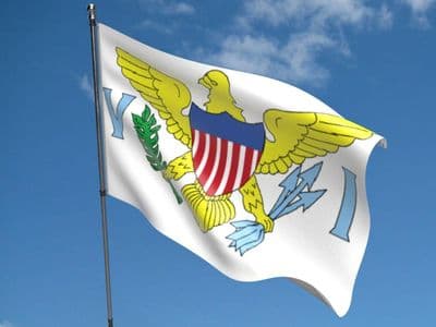 Virgin Islands 5ft x 3ft Flag