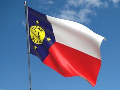 Wake Islands 5ft x 3ft Flag