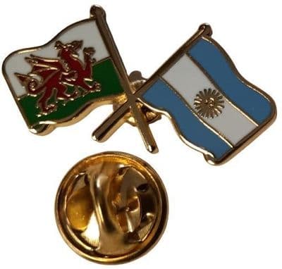 Wales & Argentina Pin Badge