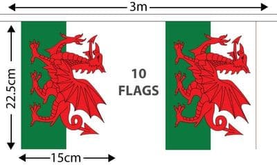 Wales Bunting 3m