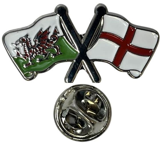 Wales & England Pin Badge | Buy Wales & England Pin Badge | NWFlags