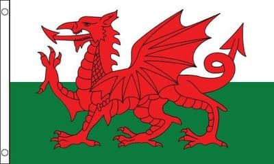 Wales Flag - 8ft x 5ft | Standard Polyester