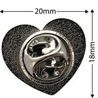 Wales Heart Pin Badge | Buy Wales Heart Pin Badge | North West Flags
