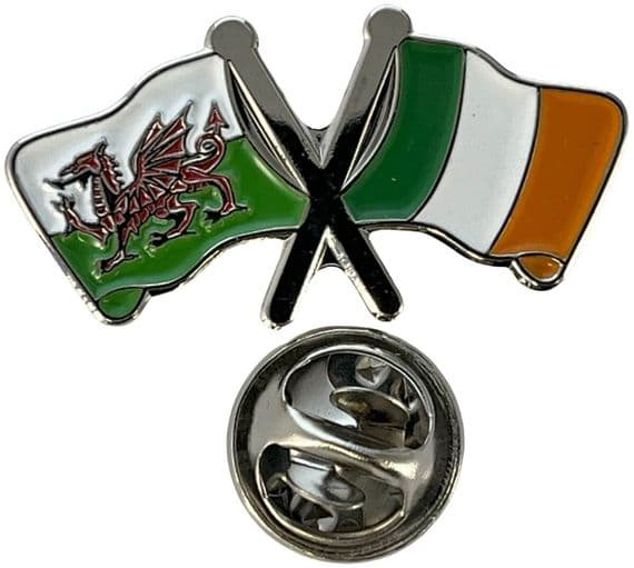 Wales & Ireland Pin Badge | Buy Wales & Ireland Pin Badge | NWFlags