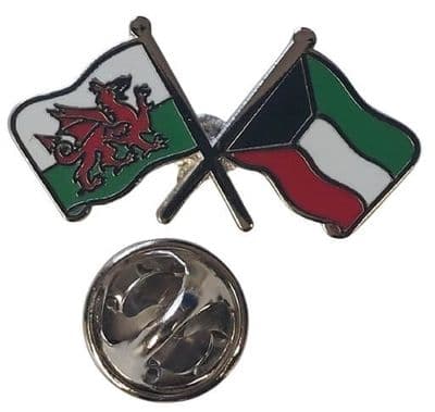 Wales & Kuwait Pin Badge