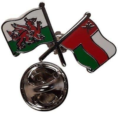 Wales & Oman Pin Badge