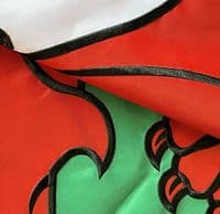 Welsh Dragon Sewn Nylon Flag with Eyelets - 5ft x 3ft | NWFlags