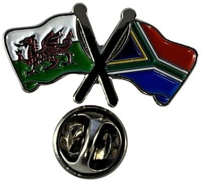Wales & South Africa Pin Badge