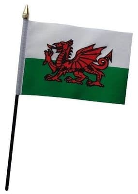 Wales Table Flag - NO BASE